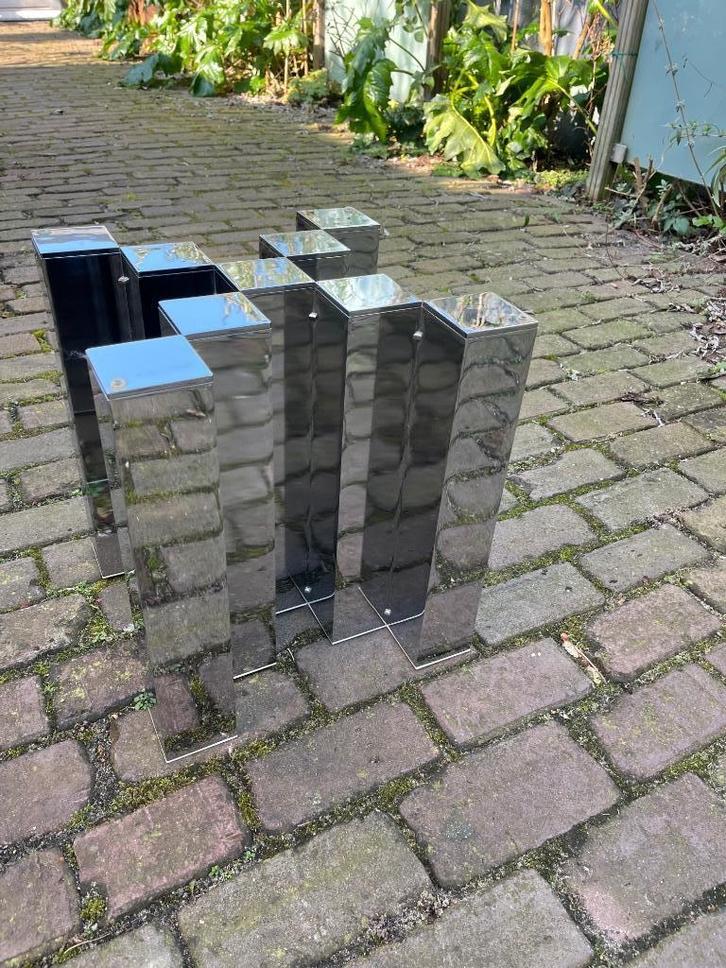 Paul Mayen Skyscraper Willy Rizzo koffietafel Pop Age, Huis en Inrichting, Tafels | Salontafels, Zo goed als nieuw, Minder dan 50 cm