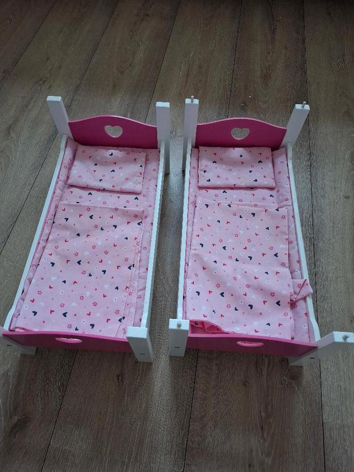 Baby born+kinderwagen+ stapelbedje, Kinderen en Baby's, Speelgoed | Poppen, Gebruikt, Babypop, Ophalen