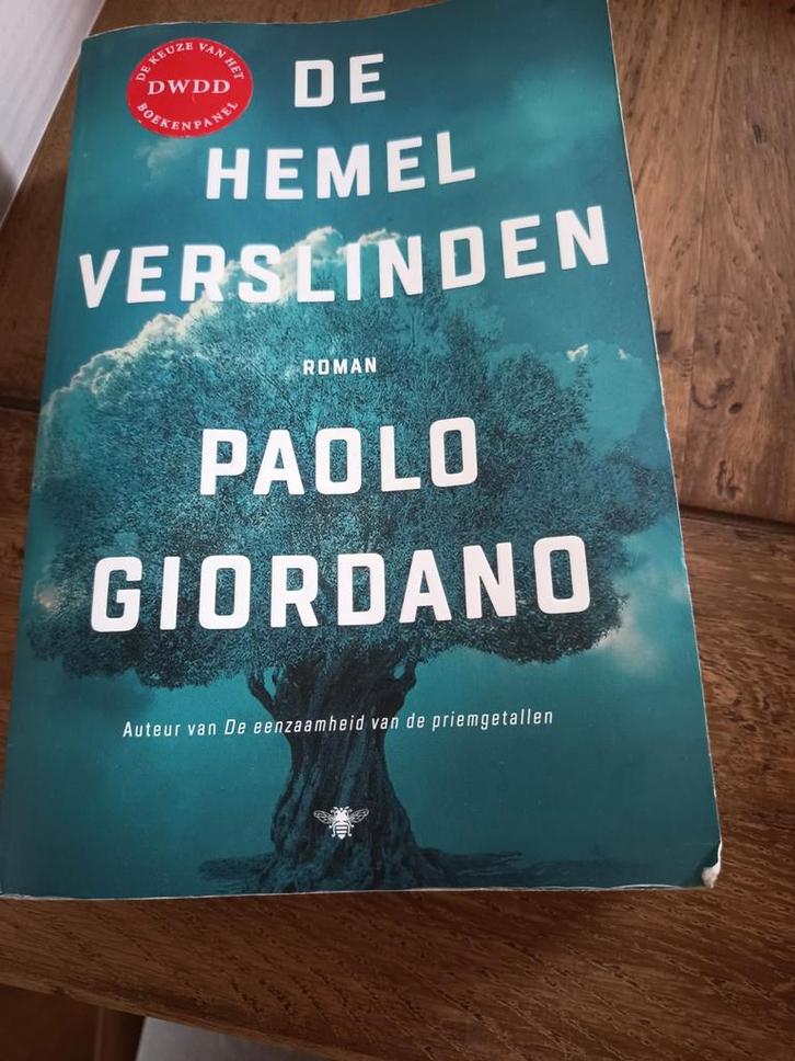 Paolo Giordano - De hemel verslinden, Boeken, Literatuur, Zo goed als nieuw, Nederland, Ophalen of Verzenden