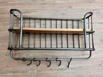 Mooi Bakkersrek Wandrek Metaal Hout - 70cm, Ophalen, Zo goed als nieuw