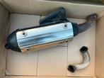 SM06 uitlaat met RVS voorbocht, Fietsen en Brommers, Brommeronderdelen | Scooters, Ophalen, Zo goed als nieuw, Uitlaat, Piaggio