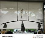 Verstelbare hanglamp eettafel, Huis en Inrichting, Lampen | Hanglampen, Ophalen, Gebruikt, Glas, 75 cm of meer
