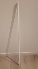 Klemstang 120-220 cm 2 stuks, Ophalen, Zo goed als nieuw, Wit, Overige typen