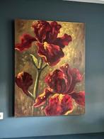 Groot Olieverf schilderij stilleven -bloemen, Ophalen