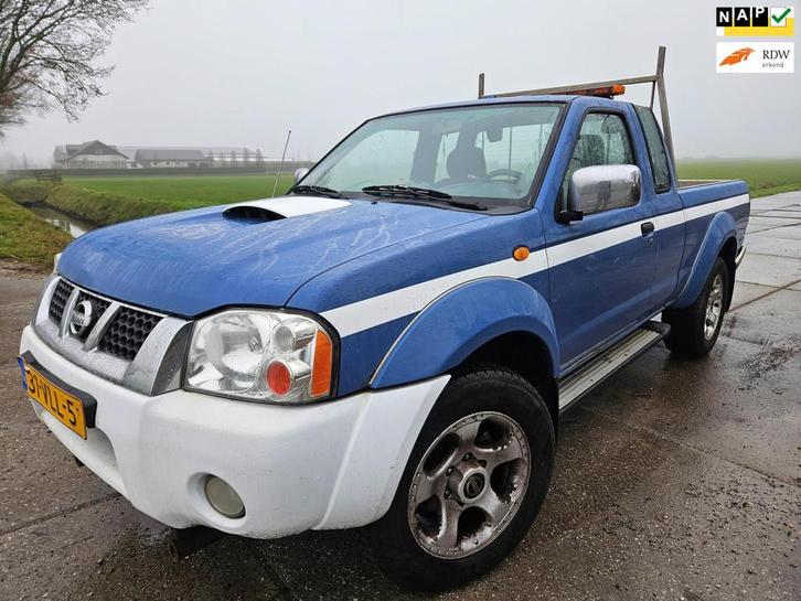 Nissan King Cab Navara 2.5 DTi/ airco/ pick up/ bj 2008 ( eu, Auto's, Bestelauto's, Bedrijf, Te koop, 4x4, ABS, Airbags, Airconditioning