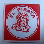 Leuke sticker.  EL PIRATA., Ophalen of Verzenden, Zo goed als nieuw