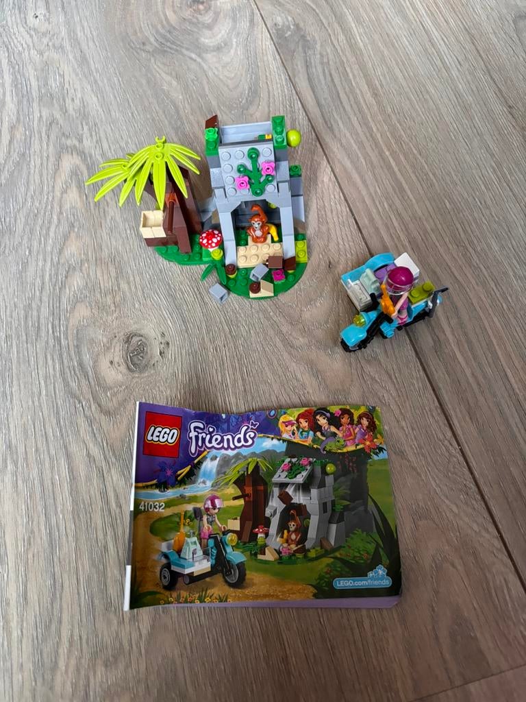 Lego friends jungle (41032), Ophalen, Gebruikt, Complete set, Lego