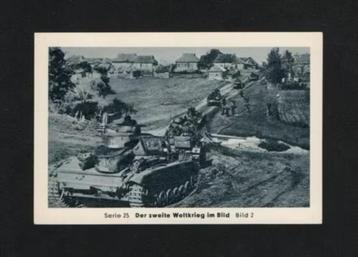 Verzamelplaatje Tweede Wereldoorlog Panzer Brjansk Wjasma. beschikbaar voor biedingen