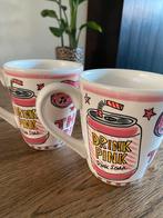 Blond Amsterdam Think Pink Mokken - 2 stuks, Ophalen, Gebruikt, Blond Amsterdam, Kop(pen) en/of Schotel(s)