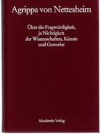 Agrippa von Nettesheim: Fragwürdigkeit der Wissenschaften, Ophalen of Verzenden