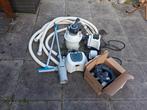 filter set, zout water pomp en filterglas., Ophalen, Gebruikt