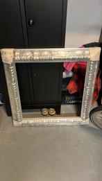 Brocante schilderijlijst lijst 77 cm zilverkleurig, Ophalen of Verzenden