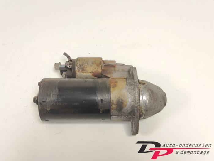 Startmotor van een Mercedes B-Klasse