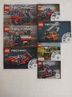 Diverse LEGO Technic voertuigen (6x) / waarde €175, Ophalen of Verzenden, Zo goed als nieuw