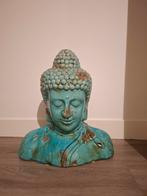 Turquoise Boeddhabeeld - 49cm hoog, Huis en Inrichting, Ophalen, Zo goed als nieuw