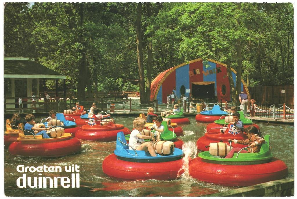 992104 Wassenaar Duinrell 83 ZH Gelopen met postzegel, Ophalen of Verzenden, 1980 tot heden, Gelopen, Zuid-Holland