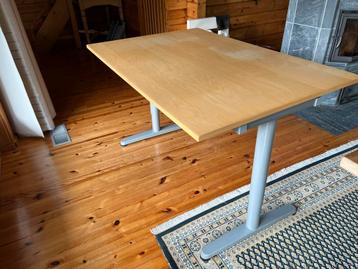 Ikea Galant Bureau - Berken - Verstelbaar - afbeelding 3