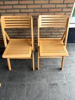Ikea vintage houten klapstoelen, Antiek en Kunst, Antiek | Meubels | Stoelen en Banken, Ophalen