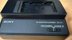 Sony AC-VL1 Adapter / Lader voor Sony Camera’s NP Serie, Ophalen of Verzenden, Zo goed als nieuw