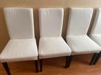4 ikea eetkamer stoelen €25.00, Huis en Inrichting, Stoelen, Ophalen, Gebruikt, Wit, Vier