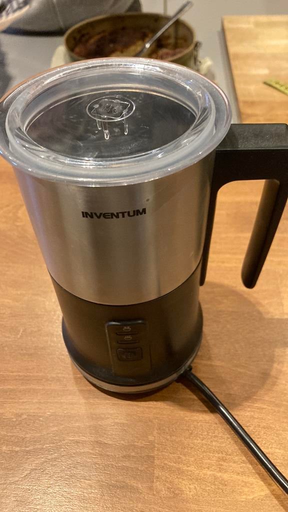 Melkschuimer inventum zo goed als nieuw., Witgoed en Apparatuur, Melkopschuimers, Ophalen of Verzenden, Zo goed als nieuw