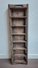 Antieke houten letterbak ( steenmal), Ophalen