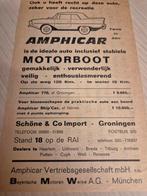 Zeldzaam jaren 70 Nederlands BMW Amphicar brochure keurige s, Ophalen of Verzenden, Zo goed als nieuw, BMW