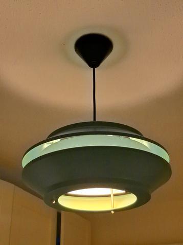 Retro hanglamp, groen! beschikbaar voor biedingen