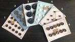 Oude, vintage knopen op mooie kartonnetjes, knoopkaartjes, Ophalen of Verzenden, Zo goed als nieuw, Knoop of Knopen