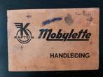 Originele Kaptein Mobylette Handleiding Jaren '60, Fietsen en Brommers, Ophalen, Gebruikt