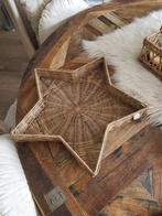 Zgan riviera maison  rattan star tray  groot, Diversen, Kerst, Ophalen of Verzenden, Zo goed als nieuw