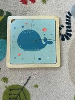 houten puzzel walvis, Ophalen of Verzenden, Minder dan 10 stukjes, Van hout