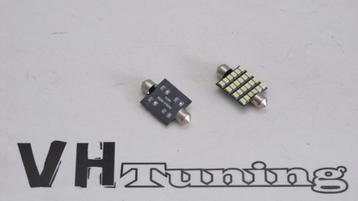 12v 41mm led buislamp 24smd c5w festoon fitting 6000K beschikbaar voor biedingen