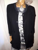Prachtige jasje van JCL maat M/L zwart, Kleding | Dames, Jasjes, Kostuums en Pakken, Zwart, Maat 42/44 (L), Ophalen of Verzenden