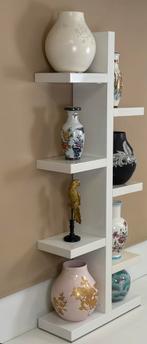 Design boekenkast / display / wandkast hoogglans wit etagère, Ophalen, ., Design, 50 tot 100 cm