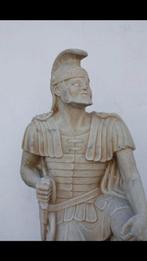 Marmer beeld Spartan, 300, Romein, Alchilles, Tuin en Terras, Ophalen, Zo goed als nieuw, Overige materialen