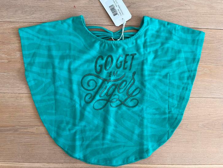 Wijde top Me and my Monkey mt 116/122 NIEUW!!, Kinderen en Baby's, Kinderkleding | Maat 116, Nieuw, Meisje, Shirt of Longsleeve