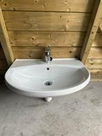 2x wastafel Ideal Standard Alpha - 60x46 cm, Doe-het-zelf en Verbouw, Sanitair, Ophalen, Nieuw, Chroom, Wastafel