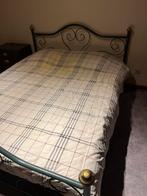 Tweepersoonsbed 180x200 cm met matras, Huis en Inrichting, Slaapkamer | Bedden, Gebruikt, Overige kleuren, Tweepersoons, Ophalen of Verzenden