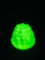 Puddingvorm ( uranium ) Leerdam Copier, Antiek en Kunst, Antiek | Glas en Kristal, Ophalen of Verzenden