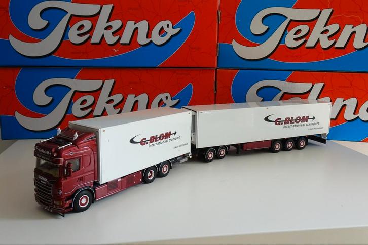G. Blom Scania R620 LZV - WSI, Hobby en Vrije tijd, Modelauto's | 1:50, Nieuw, Bus of Vrachtwagen, Wsi, Ophalen of Verzenden