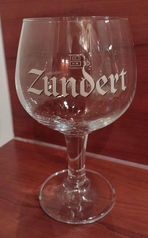 Zundert Trappistenbier Glazen 33cl., Verzamelen, Biermerken, Gebruikt, Glas of Glazen, Overige merken, Ophalen of Verzenden