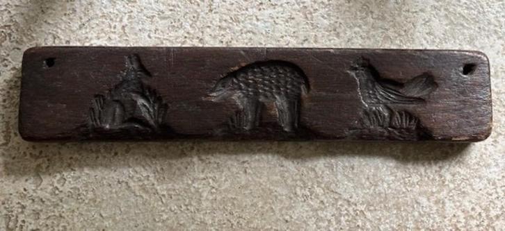 Antiek Houten Suikerwerk Plankje voor Fondant, Antiek en Kunst, Curiosa en Brocante, Ophalen of Verzenden
