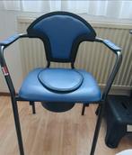 Toiletstoel, Huis en Inrichting, Stoelen, Ophalen, Zo goed als nieuw, Blauw, Eén