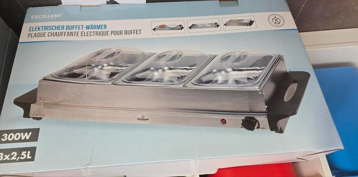 elektrische buffet verwarmer, Huis en Inrichting, Keuken | Keukenelementen, Nieuw, Minder dan 100 cm, 50 tot 100 cm, 25 tot 50 cm