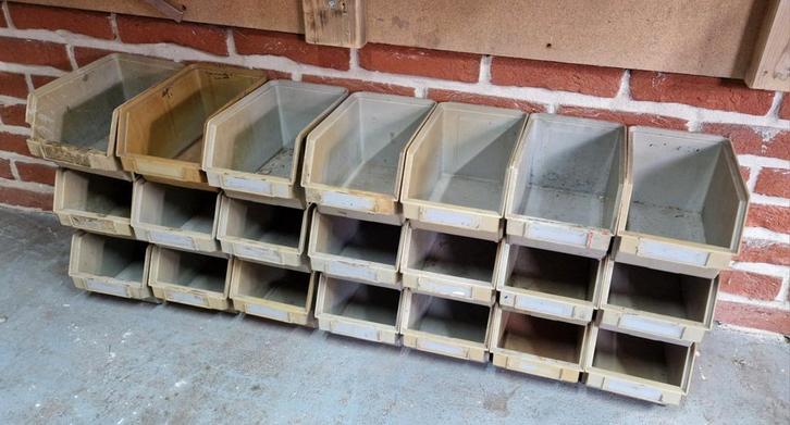 Stapelbakken - Magazijnbakken - Voorraadbakken, Doe-het-zelf en Verbouw, Overige Doe-het-zelf en Verbouw, Ophalen