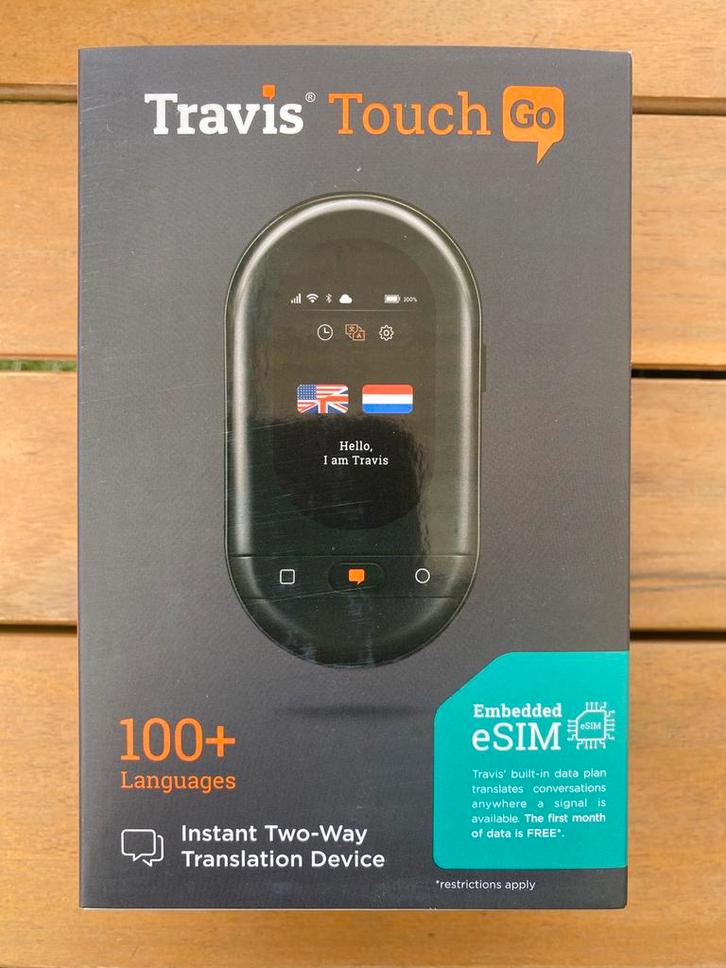 Travis Touch Go AI vertaalapparaat 155 talen, nieuw, Computers en Software, Audio-software, Nieuw, Android, Ophalen
