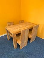 Kinder tafel stoeltjes steigerhout, Kinderen en Baby's, Ophalen of Verzenden
