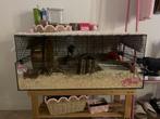Hamsterkooi, Dieren en Toebehoren, Kooi, Gebruikt, Hamster, 75 tot 110 cm