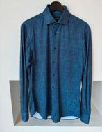 Cavallaro heren overhemd donkerblauw met print maat 38, Blauw, Halswijdte 38 (S) of kleiner, Nieuw, Ophalen of Verzenden